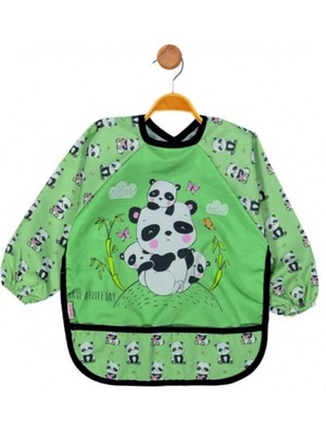 Bebechi Bambino Kids Uzun Kollu Mama ve Aktivite Önlüğü Panda (6-24 Ay)