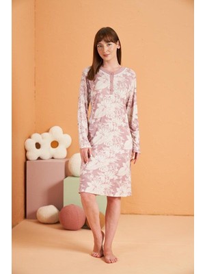 Pjs Kadın Pembe Gecelik 28019