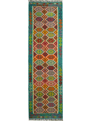 Kilim Co. El Dokuma Afgan Kilim Yolluk 82X300 cm (2.46 M²)