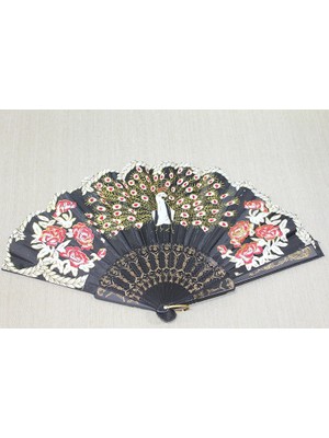 Plastik Tavuskuşu Yelpaze