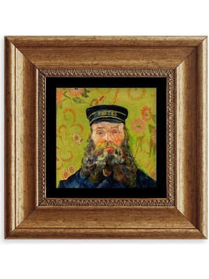 TeknoKapsül Van Gogh Çerçeveli Taş Tablo 20 cm
