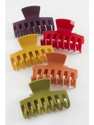 Eco Lounge Tırpan Renkli Mandal Toka 6 cm