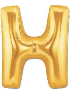 Altın Sarısı Folyo Harf Balon 1 Metre