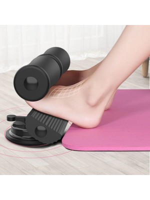 Mekik Çekme Spor Aleti Ayak Destekli Vantuzlu