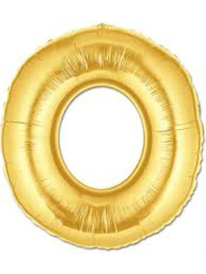 Altın Sarısı Folyo Harf Balon 1 Metre