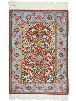 Kilim Co. El Dokuma Vintage Hereke Halısı 123X183 cm (2.25 M²)