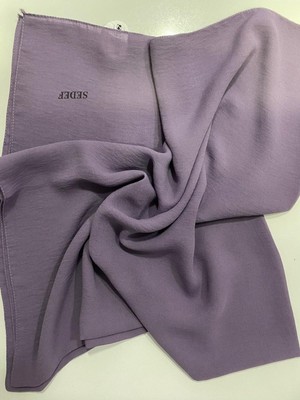 Sedef Caz Kare EŞARP,LILA,110X110