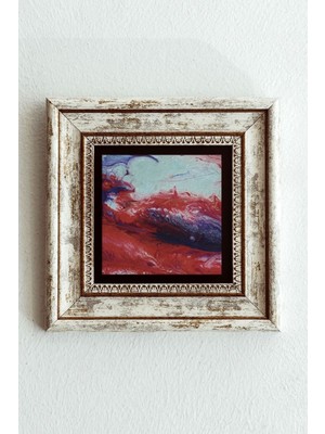 TeknoKapsül Çerçeveli Taş Tablo , Çerçeveli Taş Duvar DEKORU-ENKCRCVTBL-00190 20 cm