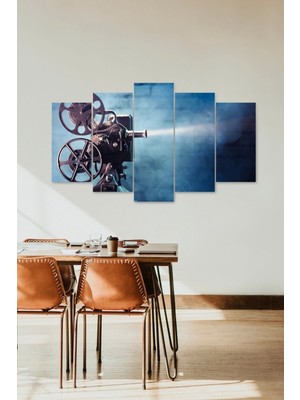 TeknoKapsül Kamera Motor 5 Parçalı Mdf Tablo 60 x 100