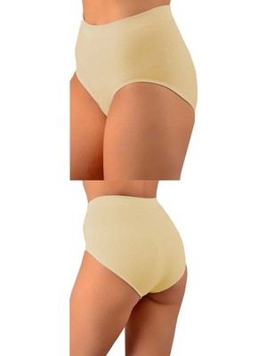 Zenvia Elite Life Kadın Bel ve Kalça Toparlayıcı Ten Kadın Korse  815 (ZNV-556)