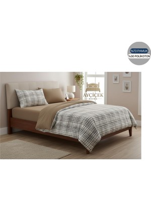 Ayçiçek Home Tek Kişilik Nevresim Takımı 100/200 lastikli çarşaf 150/220 yorgan ölçüsü özel ölçü
