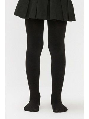 Zenvia Kız Çocuk Pamuklu Külotlu Çorap Renk Siyah (ZNV-556)