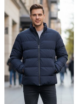 Remsa Erkek Içi Astarlı Şişme Mont 7070 Lacivert