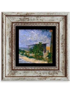 TeknoKapsül Van Gogh Çerçeveli Taş Tablo 20 cm