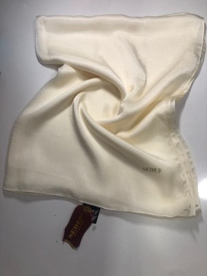 Sedef Janjan Şal ABIYELIK,BEYAZ,70X200