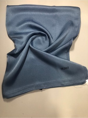 Sedef Janjan Şal Abiyelik,koyu MAVI,70X200