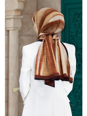 Vissona Lüks Medine Ipeği Şal BORDO,70X200