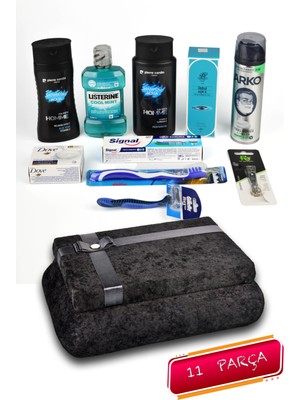 Adenz Erkek Bakım Seti - Damat Çeyiz Sandık Nişan Bohça Seti