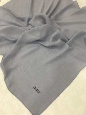 Sedef Cazz EŞARP,GÜMÜŞ,110X110