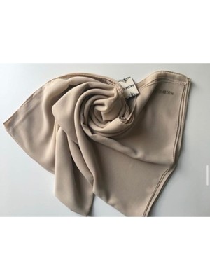 Sedef Şifon Kare EŞARP,GRI,140X140