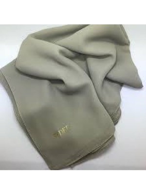 Sedef Medine Ipeği Şal,taş RENGI,70X200