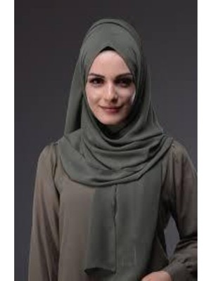 Sedef Şifon Şal,haki YEŞILI,70X200