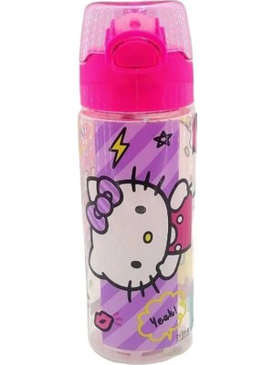 Over-Q Hello Kity Pembe Renk Matara 500 ml
