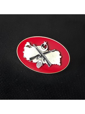 Çukurova Ütü Jandarma Safari Gömlek Minyatür Iç Güvenlik Metal Arması, Standart Ölçü,