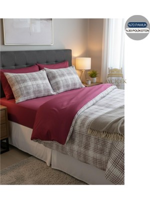 Ayçiçek Home Tek Kişilik Nevresim Takımı 100/200 lastikli çarşaf 150/220 yorgan ölçüsü özel ölçü