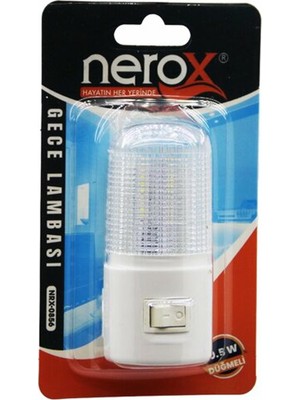 Zenvia Gece Lambası Silindir Anahtarlı ROYALEKS-NRX-0856 (ZNV-556)