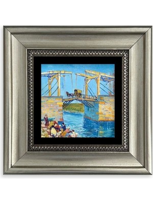 TeknoKapsül Köprü Çerçeveli Taş Tablo 20 cm