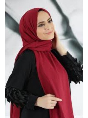 Sedef Cazz Pamuk ŞAL,BORDO,70X200