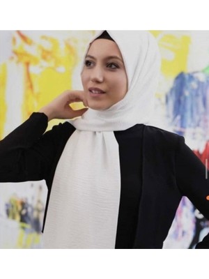 Sedef Cazz ŞAL,BEYAZ,70X200