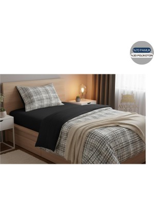 Ayçiçek Home Tek Kişilik Nevresim Takımı 100/200 lastikli çarşaf 160/215 yorgan ölçüsü