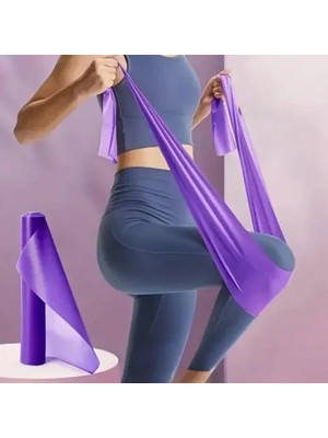 Geniş Plates Lastiği: Pilates, Yoga ve Fitness Rutinleri İçin Dayanıklı ve Kaymaz Tasarım