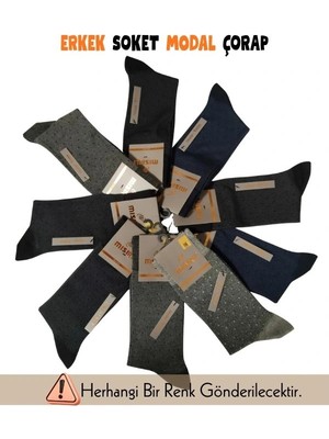 Larimar Mısırlı 61006 Erkek Modal Soket Çorap