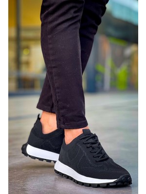 Chekich CH2409  Triko Erkek Ayakkabı Sıyah