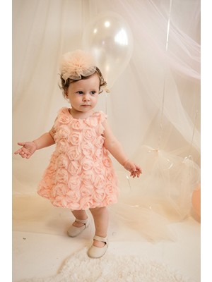 ministok Rose Arkadan Bağlamalı Kız Bebek Takım