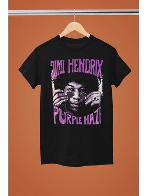 Magors Jımı Hendrıx Baskılı %100 Pamuklu Regular Kalıp Tshırt