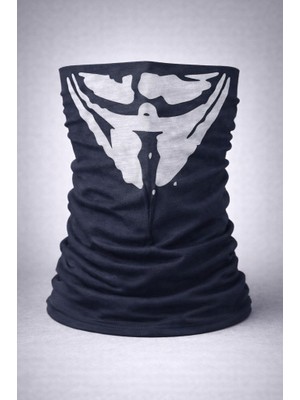 NessiWorld Vendetta Maskesi Desenli Bandana – Çok Amaçlı Yüz Boyunluk Bandana 4 No