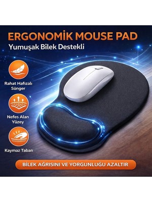 Tıger Track Flexpad Bilek Destekli Mouse Pad
