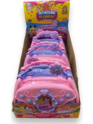 Sinerjim Çantalı Güzelik Seti 6 Lı Stand 1 Adet Fiyatıdır