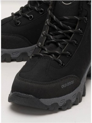 Liger Soğuk Geçirmez Unisex Uzun Outdoor Trekking Bot Ayakkabı Vizon