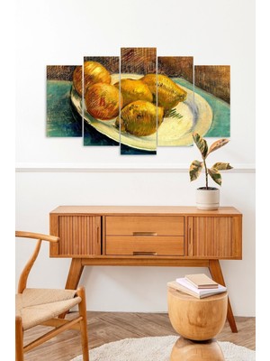 TeknoKapsül Tabak 5 Parçalı Mdf Tablo 60 x 100