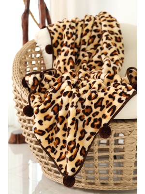 Cakkatex Ponponlu Ekstra Yumuşak Wellsoft Tv Battaniyesi|koltuk Battaniyesi