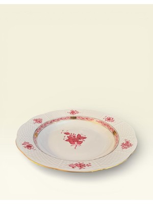 Herend El Yapımı Porselen Yemek Tabağı | 24,5 cm | El Boyama | Koleksiyonluk