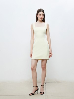 Lc Waikiki Yeni Sezon Kare Yaka Mini Elbise