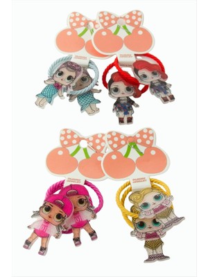 Makay Kız Çocuk Lastikli Toka 2 Adet