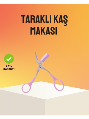 OEM Kaş Düzeltme Makası Taraklı – Profesyonel ve Pratik Kaş Bakımı - ME0028-5X92C7