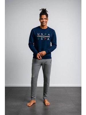 U.s. Polo Assn. Erkek %100 Pamuk 2 Iplik Dokuma Ev Giyim Pijama Takım 18822